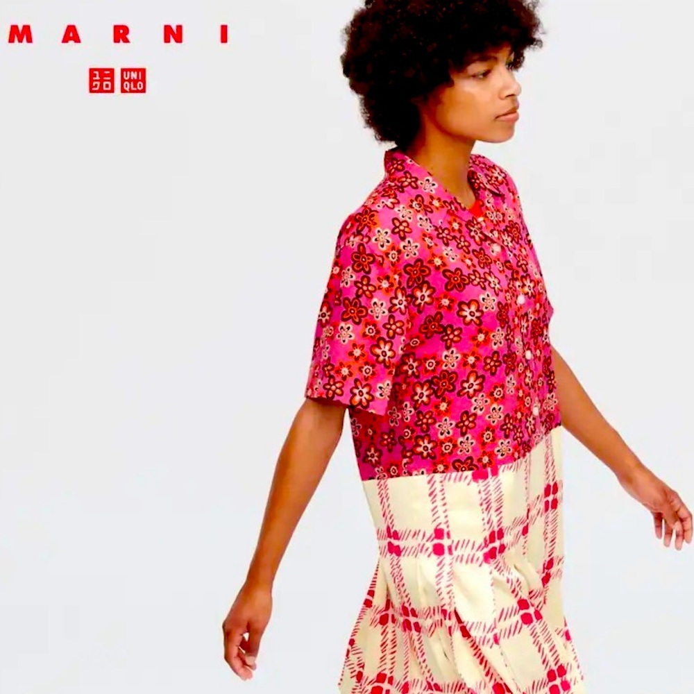 Marni x UNiqlo XS fits more like a Medium